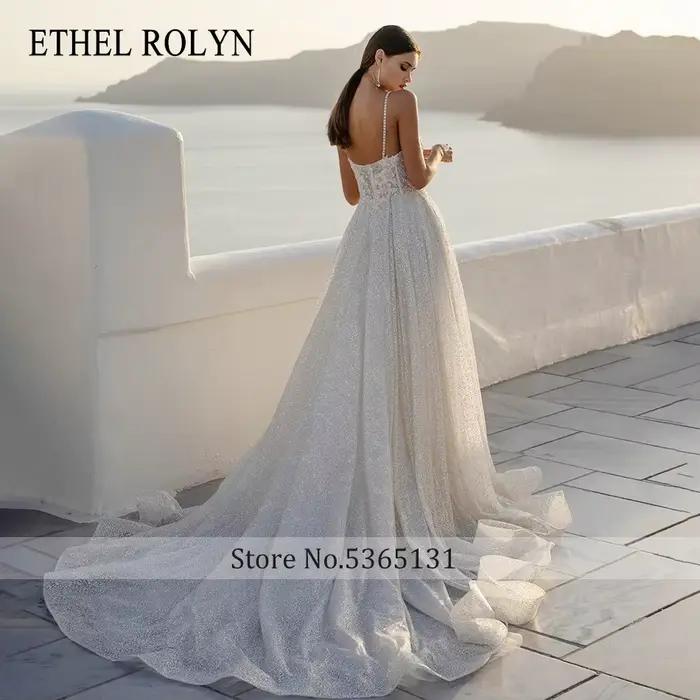 ETHEL ROCirCN-Robes de mariée A-ligne pour femmes