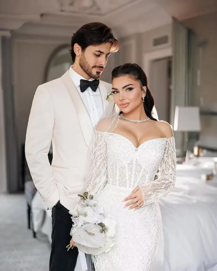 Robe de mariée sirène de luxe