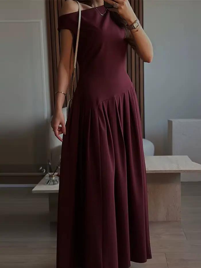 Robe longue élégante pour femmes