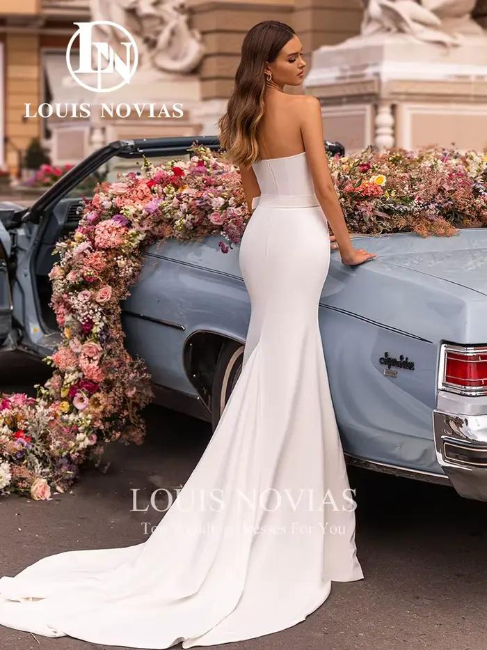 Modiis-Robe de mariée sirène avec veste
