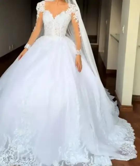 Robe De mariée gracieuse en Tulle