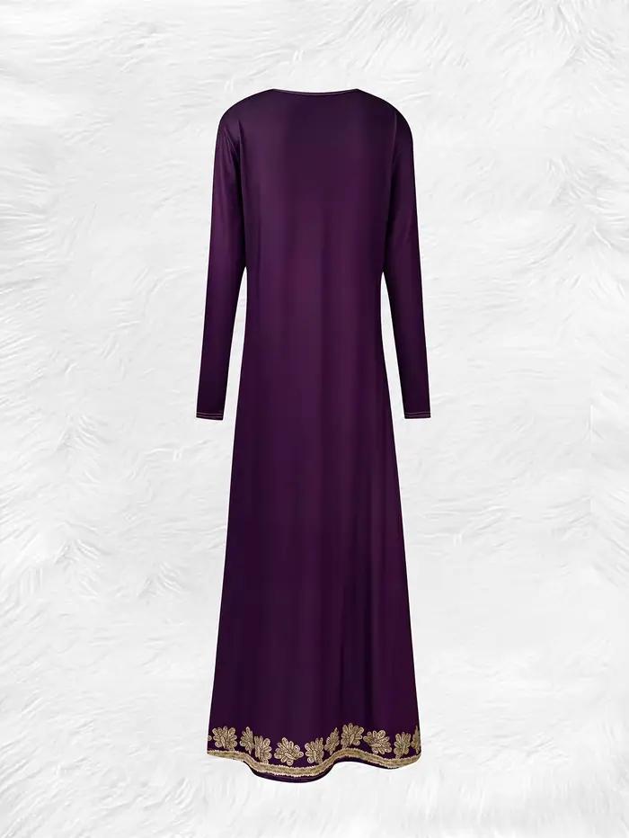 Robe de vacances à imprimé floral et rayures verticales pour femmes