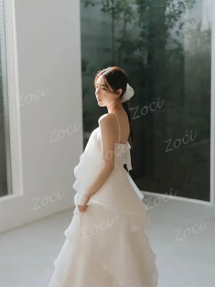 Robes de mariée coréennes personnalisées Zoci