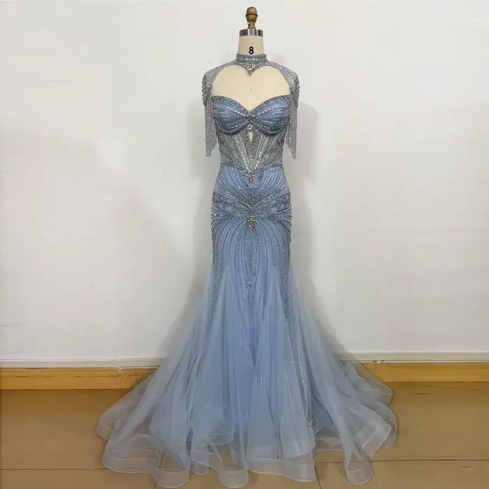 Robe de soirée sirène élégante pour femmes