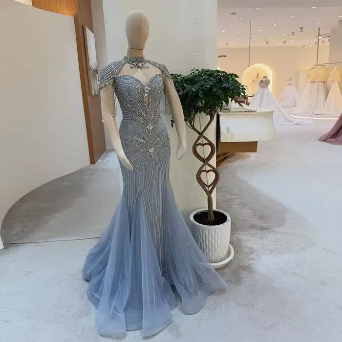 Robe de soirée sirène élégante pour femmes