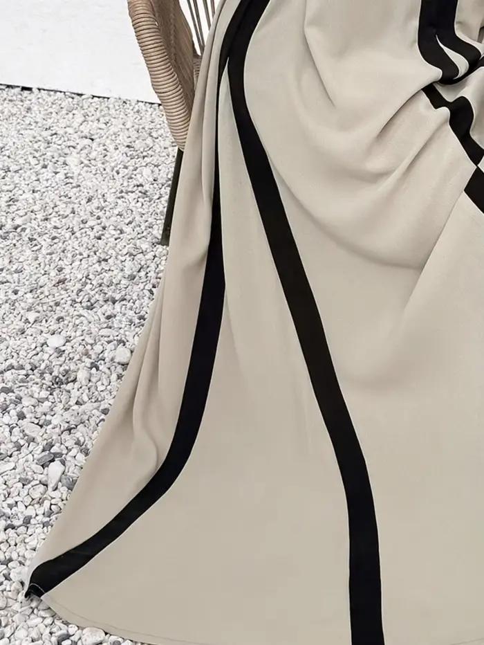 Robe décontractée grande taille, style élégant et tendance pour sorties