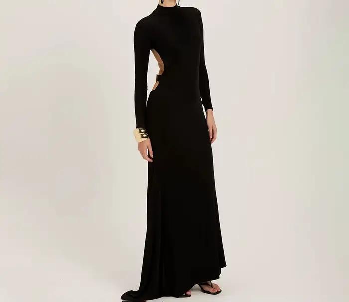 Robe nouveau Style avec dos nu