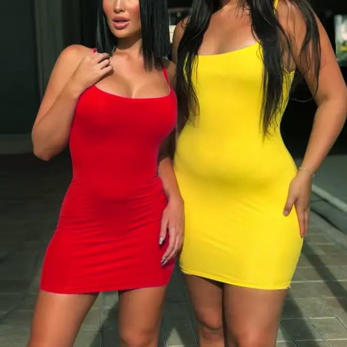 Robe courte sexy pour femmes