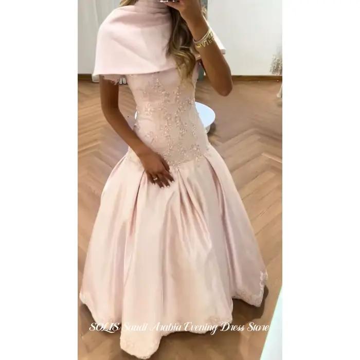 SOLIS – robe de bal chic rose