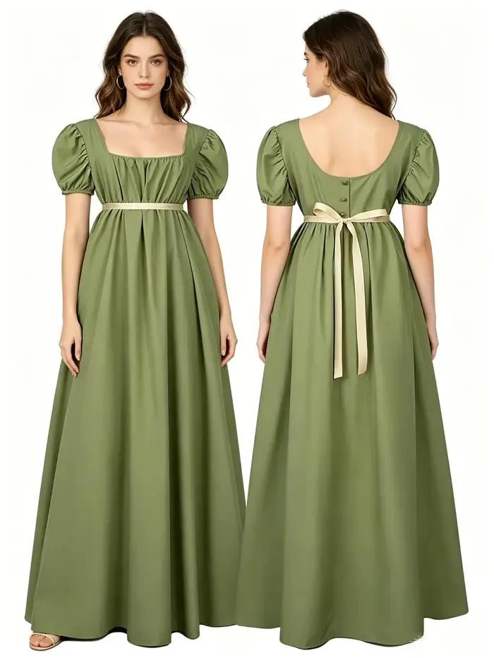 Robe de soirée vintage style Régence