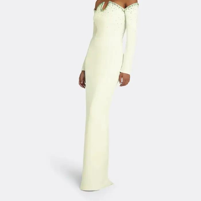 Robe de soirée droite pour femmes