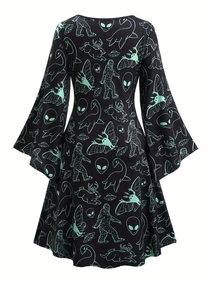 Robe de soirée d'Halloween pour femme