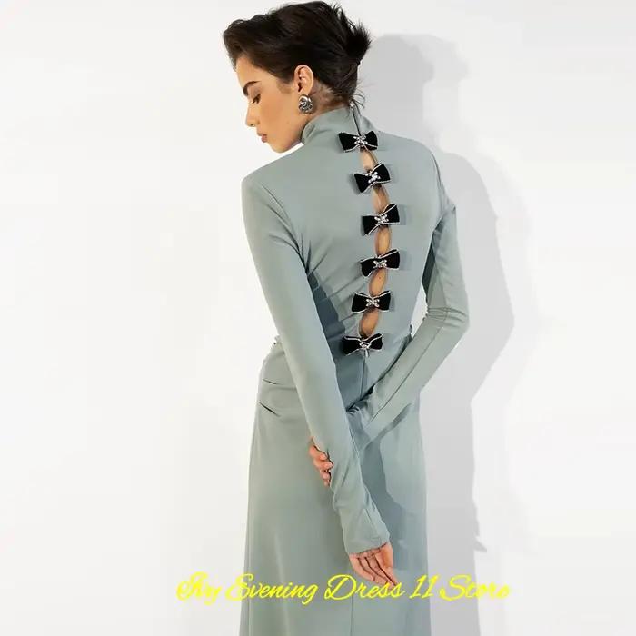 Robe de soirée classique en jersey
