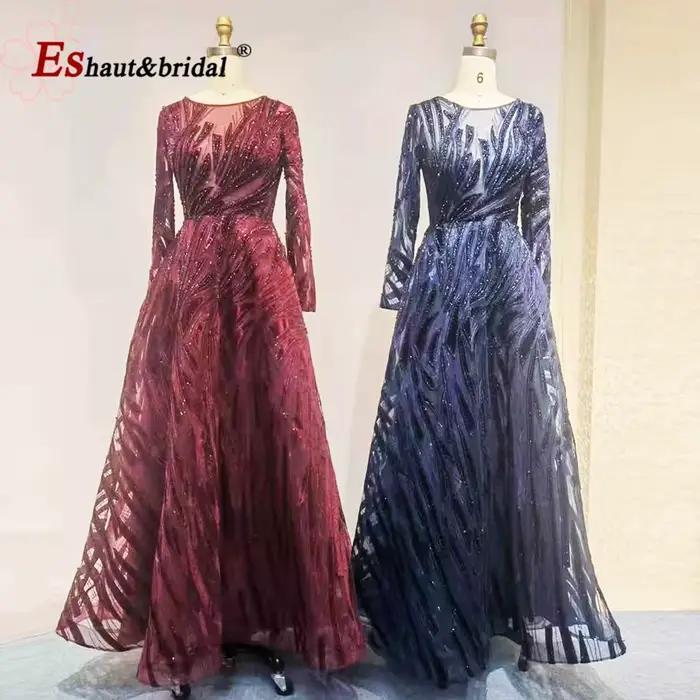 Robe de Soirée Élégante en Cristal pour Femme 2026 – Luxe