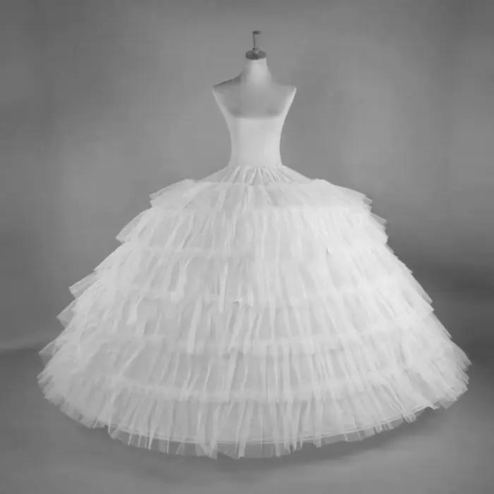 Robe mariée P9fe Hoop Crinoline Breathable Tulle Pettiskirt amélioration