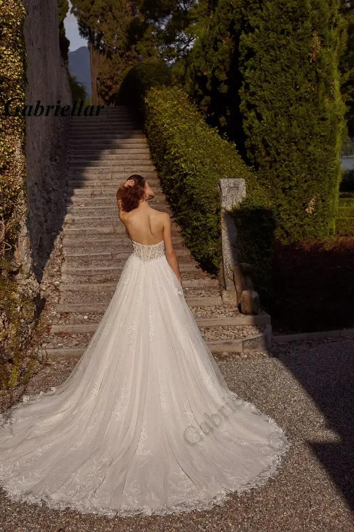 Lements o.org-Robe de mariée de conte de fées pour femme
