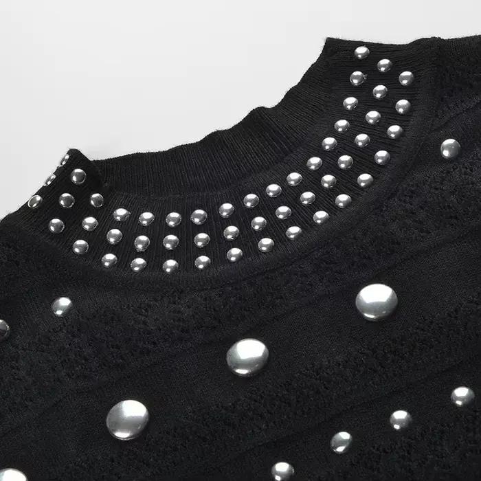 Robe tricotée au Design européen et américain pour femmes