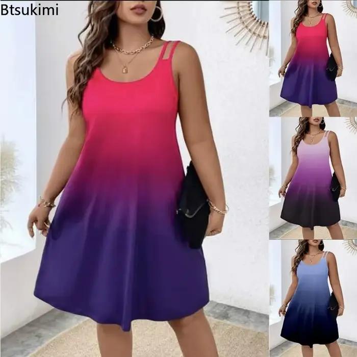 Nouvelles robes d'été décontractées pour femmes