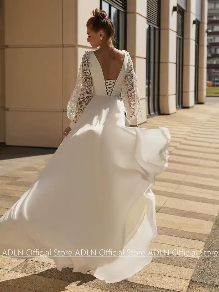 Robe de mariée personnalisée coupe A-line