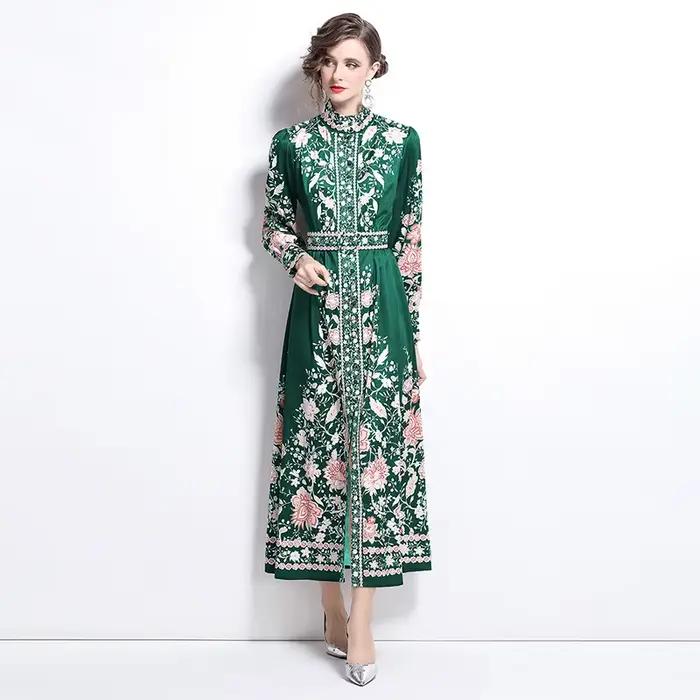 Robes Maxi à imprimé fleuri pour femmes