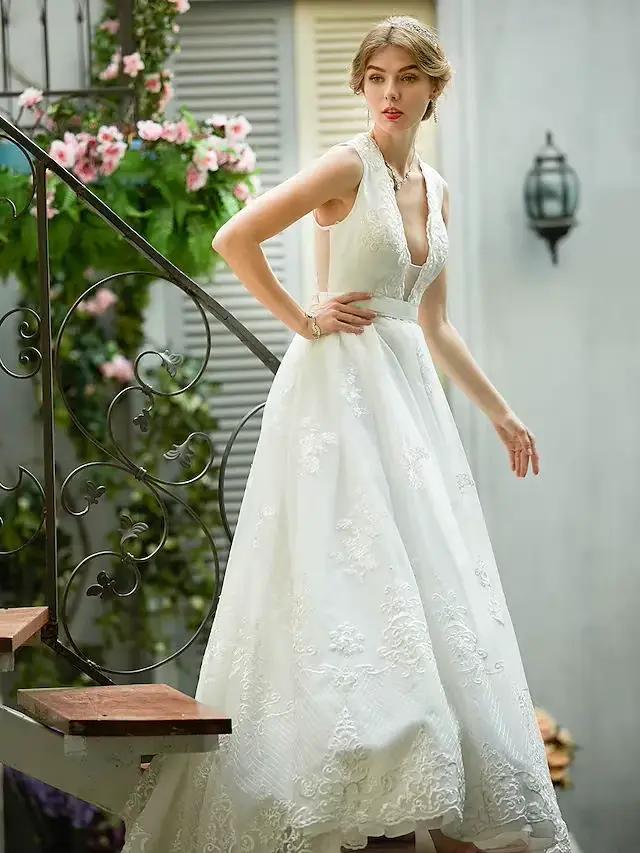 Robe de mariée de luxe coupe A-line