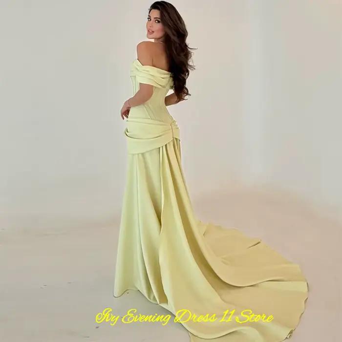 Robe de soirée classique en jersey