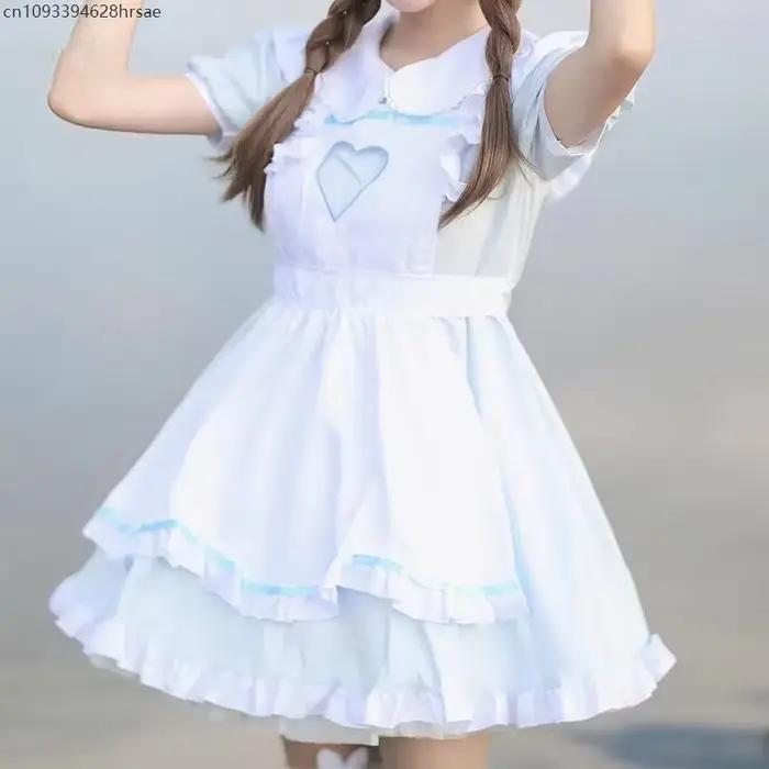 Robe Lolita rose pour femmes
