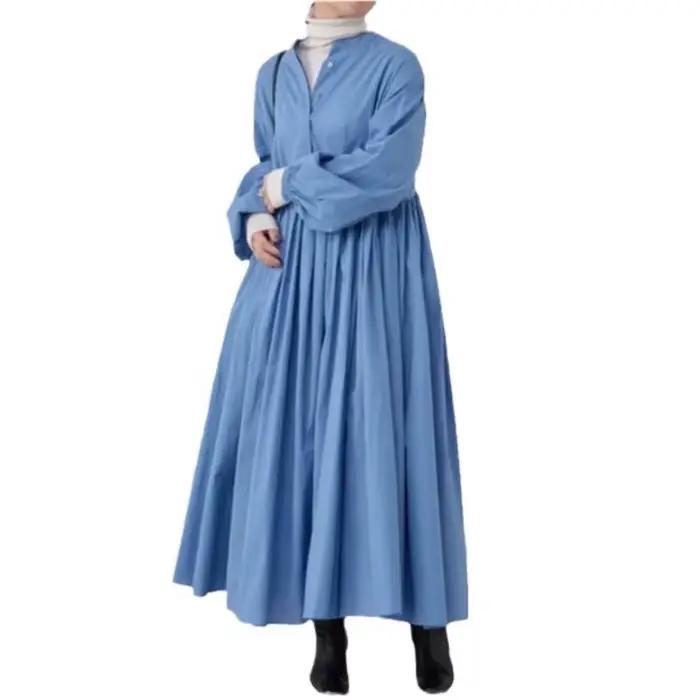 Robes adt en coton et lin pour femmes