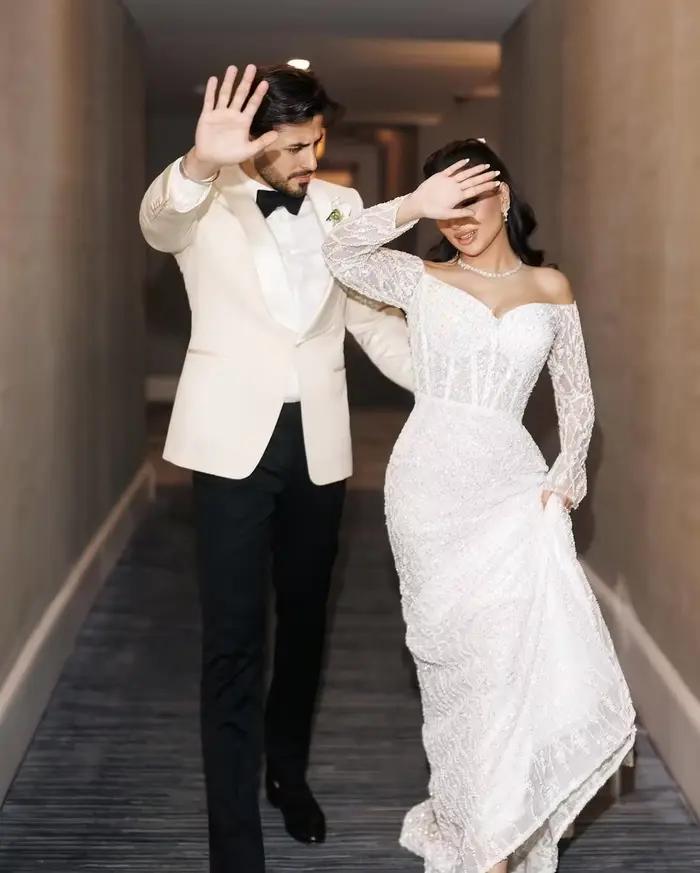 Robe de mariée sirène de luxe