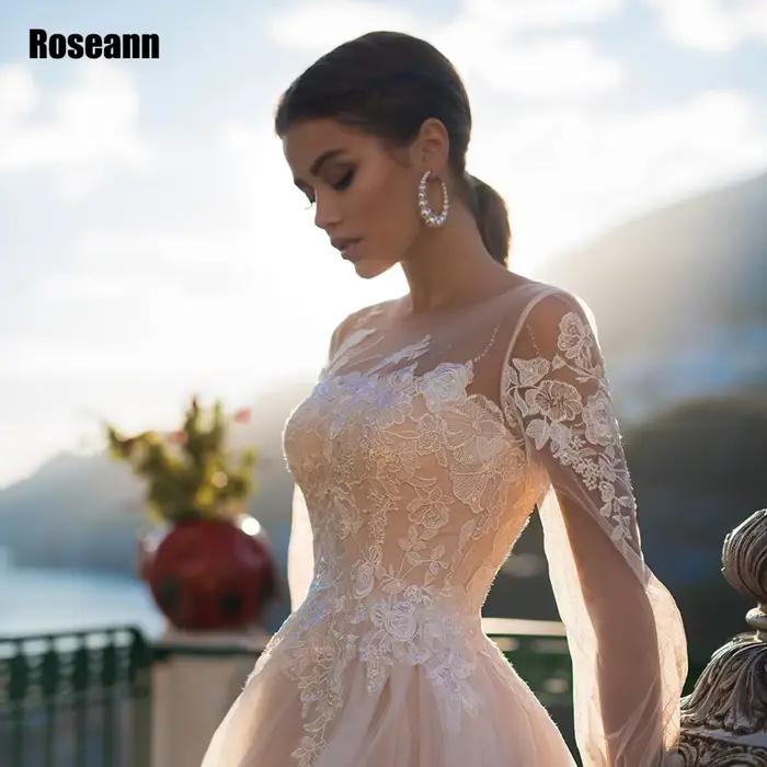 Robe de mariée Champagne légère personnalisée