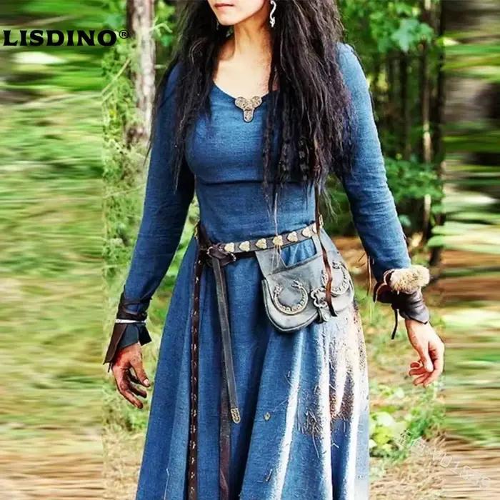 Robe femmes à manches longues Maxi