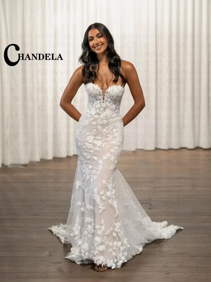 Robe de Mariée Sirène Glamour