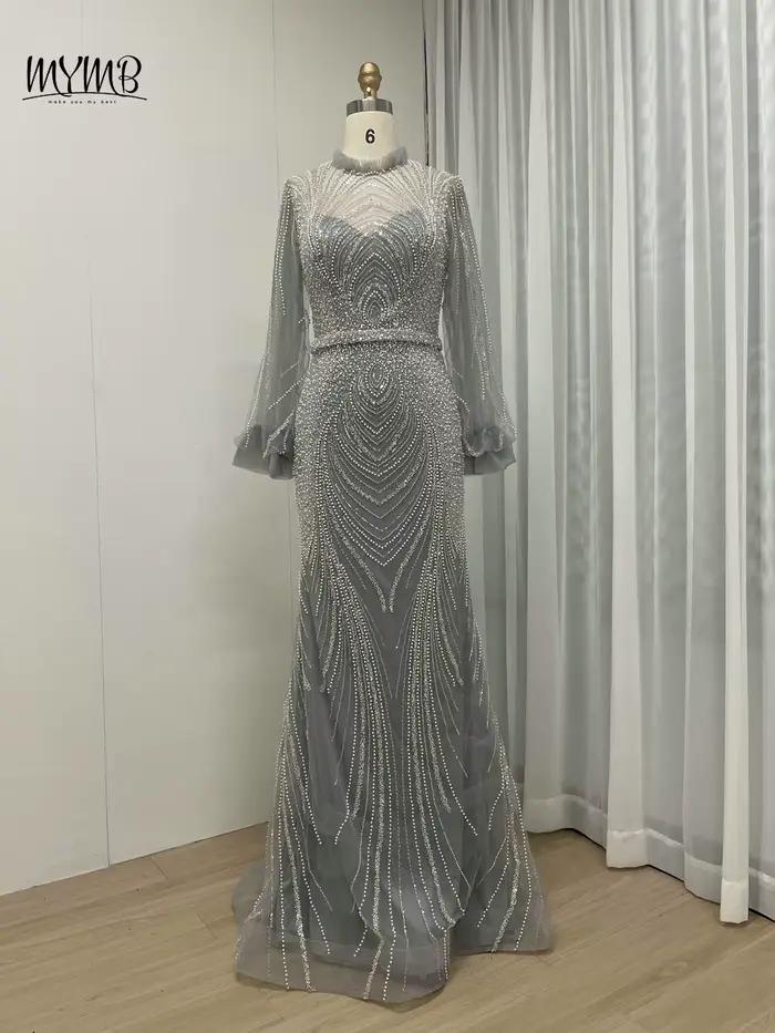 Robe de soirée élégante pour femme musulmane