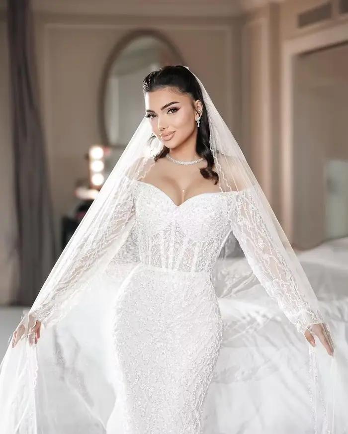 Robe de mariée sirène de luxe