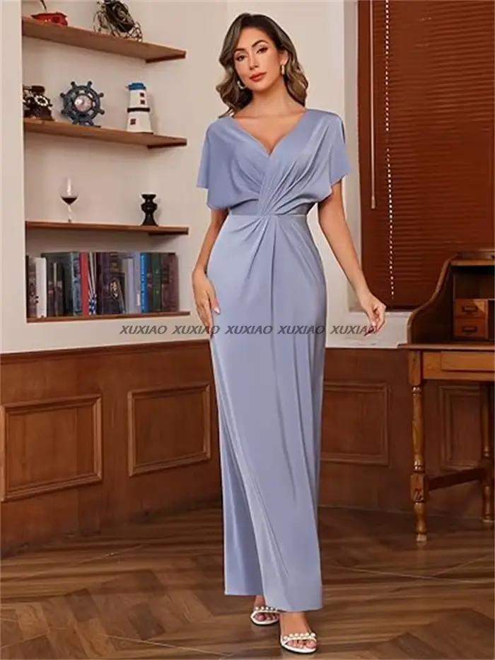 Robes mère de la mariée en Satin brillant pour femmes