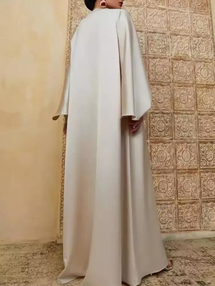 Robe de soirée fendue pour femmes musulmanes