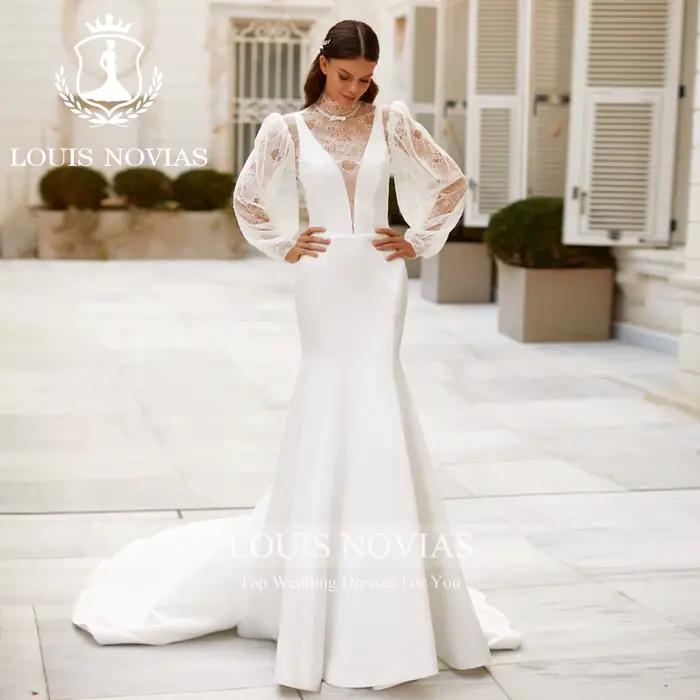 Modiis-Robe de mariée sirène avec veste