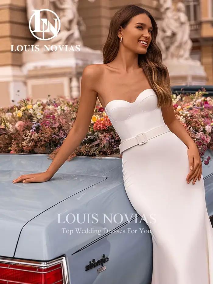 Modiis-Robe de mariée sirène avec veste