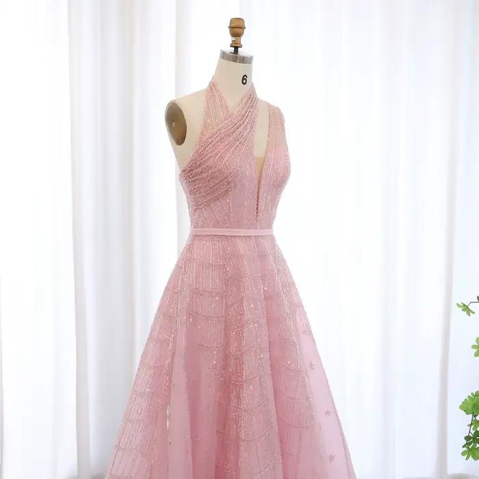 Sharon Said-Robes de soirée perlées de luxe pour femmes