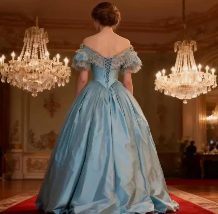 Robe de bal élégante de haute qualité