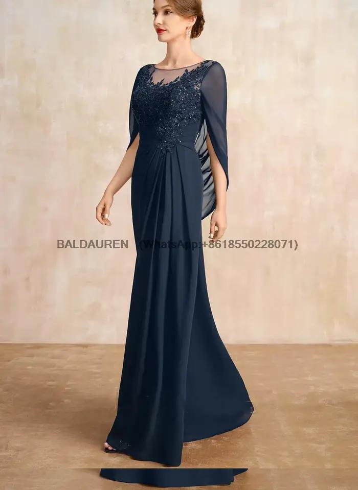 Robes de mère A-ligne personnalisées pour les mariages