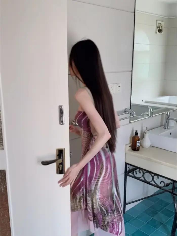 Robes en dentelle à bretelles fines taille haute style hippie pour femmes