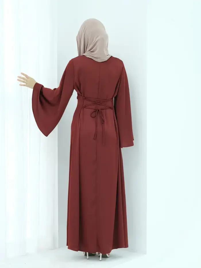 Robe musulmane pour femmes fête Abaya robes de pansement Ramadan Eid Islam