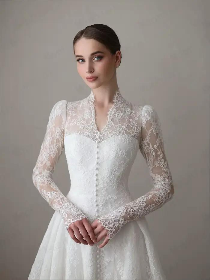 Robe de mariée Mophiel en dentelle