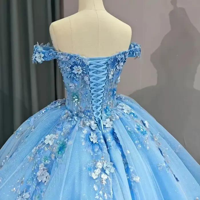 Robe de soirée bleue, 15 robes de Quinceanera