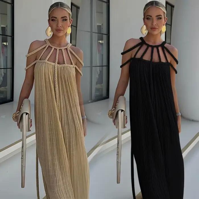 Robe de plage d'été, mode bord de mer