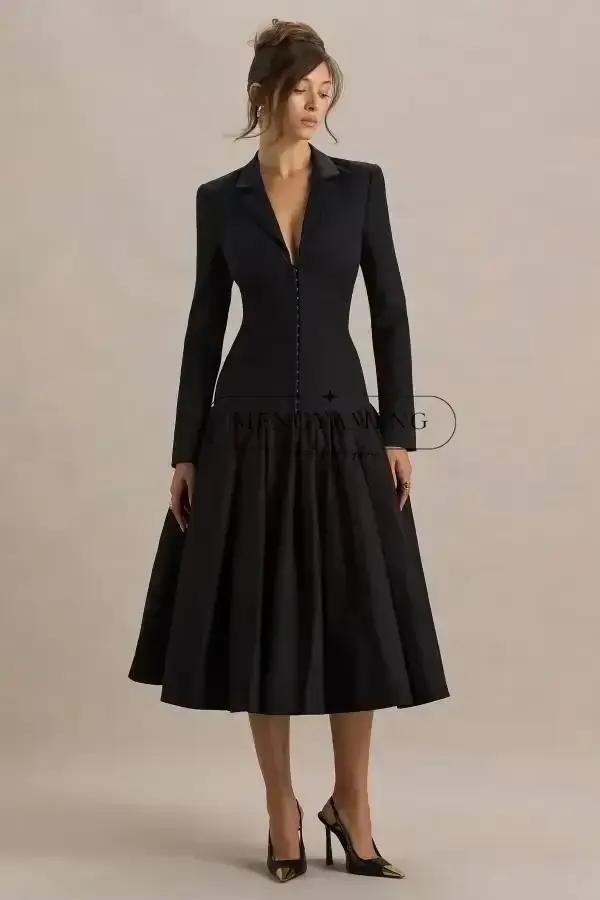 Robes de soirée noires pour femmes