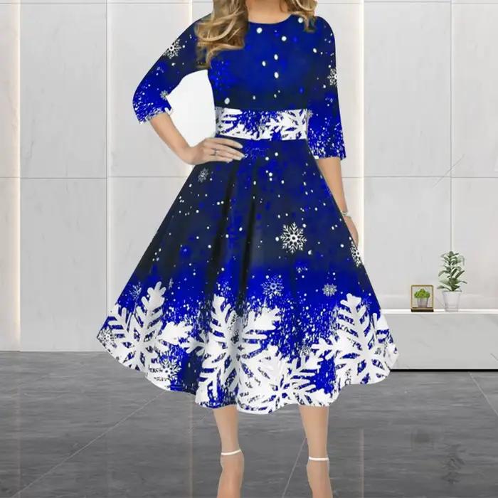 Robes de noël d'hiver pour femmes