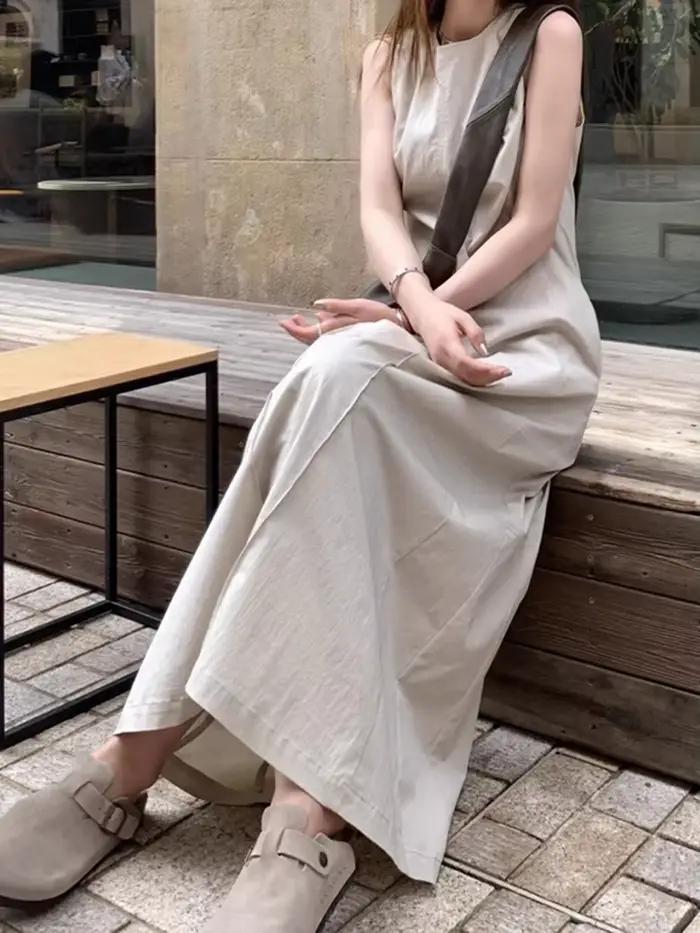 Robe de base simple pour femmes