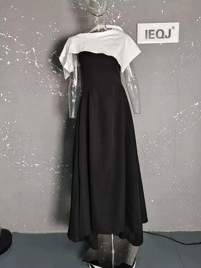 DEAT 2026 Robe de soirée Printemps-Été à col rond
